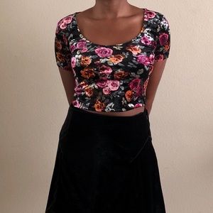 Forever 21 Velvet Fall Two Piece